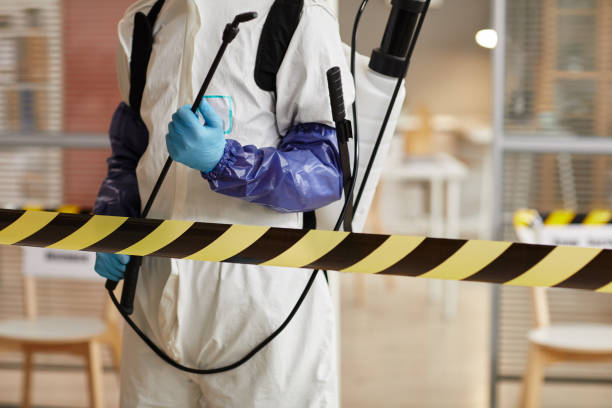 Professional Blood Cleanup technician working in Shubert, NE